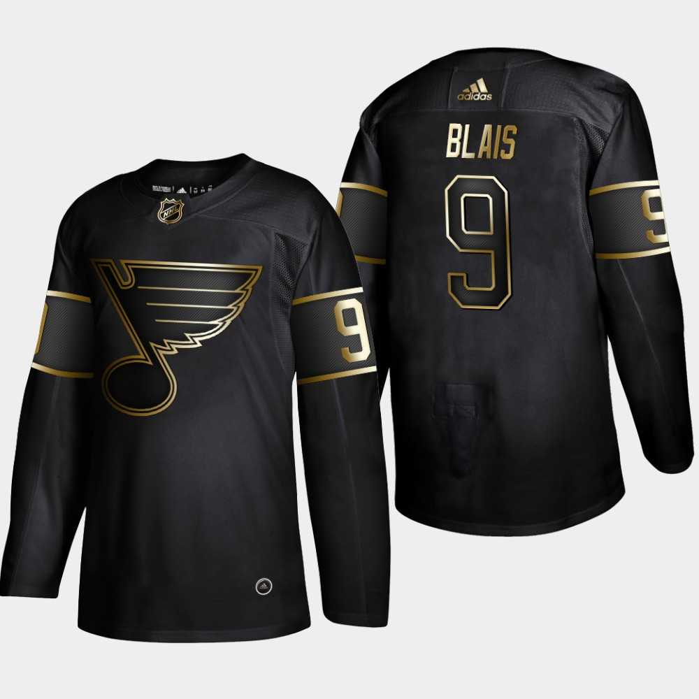 Blues 9 Sammy Blais Black Gold Adidas Jersey,We sell and wholesale Blues 9 Sammy Blais Black Gold Adidas Jersey on line form chian!